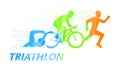 Cool symbol for triathlon.