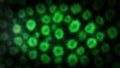 cool and unique wallpapers and backgrounds. Drawing of electric green circles