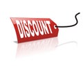 Cool vector discount icon tag Royalty Free Stock Photo