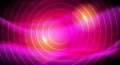 Vector Neon Future Glowing Techno Lines, Hi-Tech Futuristic Abstract Background Template