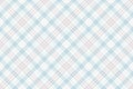Cool vector pattern textile, composition texture tartan seamless. Realistic fabric plaid background check in white and light Royalty Free Stock Photo