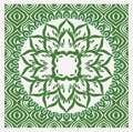 Cool vector vintage Pure Nature Green design with seamless abstract background Royalty Free Stock Photo