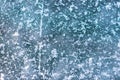 Abstract frozen lake water. Winter background