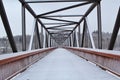 Walking On A Winter Bridge