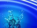 Cool water splash Royalty Free Stock Photo