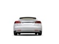 Cool white modern electric sports car - back view Royalty Free Stock Photo