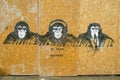 Cool Wise Monkeys Graffiti, Venice