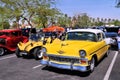 Cool 1956 Yellow Chevrolet With White Top