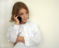 Cool Young Boy Talking on the Phone Royalty Free Stock Photo