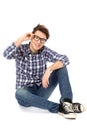 Cool young guy Royalty Free Stock Photo