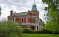 Coolart homestead and the surrounding wetlands in Somers. Royalty Free Stock Photo