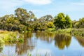 Coolart Wetlands and Homestead in Somers, Australia Royalty Free Stock Photo