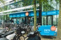 Coolblue XXL Consumer electronic store, Zuidas Amsterdam, Bakfiets