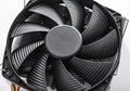 Cooler computer fan isolated on a white background. Royalty Free Stock Photo