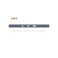 Cooling vector color line flat icon