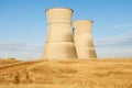 Cooling Towers at Dawn Royalty Free Stock Photo