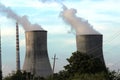 Cooling towers Royalty Free Stock Photo