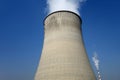Cooling towers of nuclear power plant Royalty Free Stock Photo