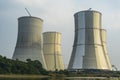 Cooling towers of the Ruppur Nuclear Power Plant, Bangladesh