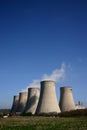 Cooling Towers On A Sunny Day