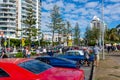 Cooly Rocks On Festival car show - Coolangatta - Queensland - Australia Royalty Free Stock Photo