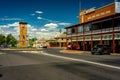 Coonabarabran, NSW, Australia - Clock tower in the middle of the town Royalty Free Stock Photo
