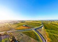 Coonawarra Landscape near Penola in Australia Royalty Free Stock Photo