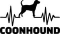 Coonhound heartbeat word