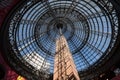 Coop\'s Factory Shot Tower is a shot tower underneath a huge glass dome in Melbourne Royalty Free Stock Photo