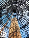Coop`s Shot Tower is a shot tower located in the heart of the Melbourne CBD, is 9 stories high, and has 327 steps to the top.