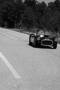 COOPER BRISTOL T25 BRISTOL 1953 on an old racing car in rally Mille Miglia 2022 the famous italian historical race 1927-1957