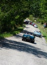 COOPER BRISTOL T25 BRISTOL 1953 on an old racing car in rally Mille Miglia 2022 the famous italian historical race 1927-1957