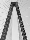 The Cooper River Bridge - Charleston, South Carolina Royalty Free Stock Photo