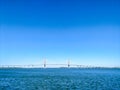 The Cooper River Bridge - Charleston, South Carolina Royalty Free Stock Photo