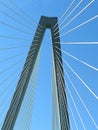 The Cooper River Bridge - Charleston, South Carolina Royalty Free Stock Photo