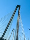 The Cooper River Bridge - Charleston, South Carolina Royalty Free Stock Photo