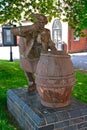 The Cooper statue, Burton upon Trent.