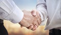 Business people handshake partnership teamwork deal cooperation Royalty Free Stock Photo