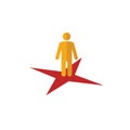 Coordination icon. Simple element from project management icons collection. Creative Coordination icon ui, ux, apps, software and