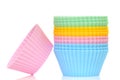 Coorful cupcake liners Royalty Free Stock Photo