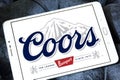 Coors banquet beer logo Royalty Free Stock Photo