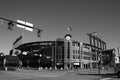 Coors Field - Colorado Rockies Black and White Royalty Free Stock Photo