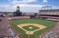 Coors Field, home of the Colorado Rockies Royalty Free Stock Photo