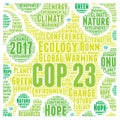 COP 23 in Bonn, Germany Royalty Free Stock Photo
