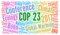 COP 23 in Bonn, Germany Royalty Free Stock Photo