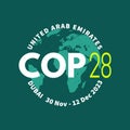 COP28 UAE. United Nations climate change conference