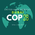 COP28 UAE. United Nations climate change conference