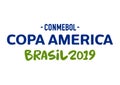 Copa America Brasil 2019 Logo