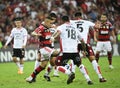 Copa Libertadores football match between Flamengo and Nâublense