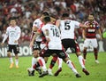 Copa Libertadores football match between Flamengo and Nâublense